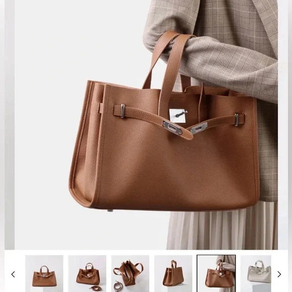 Urban Luxe Vegan Tote - Picture 4 of 8